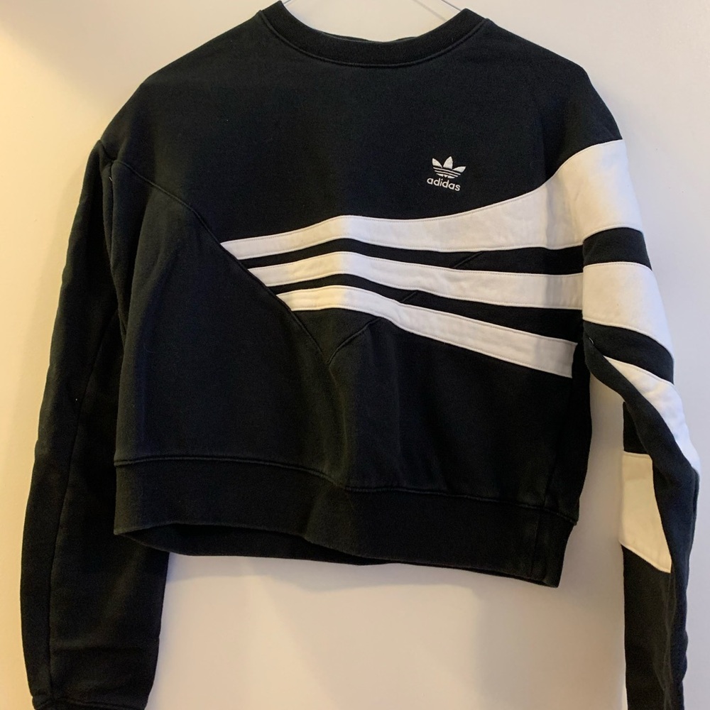 Adidas crop sweatshirt